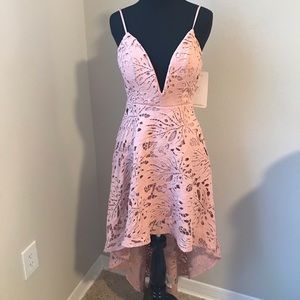 Sexiest party dress ever! Blush pink. Brand new.